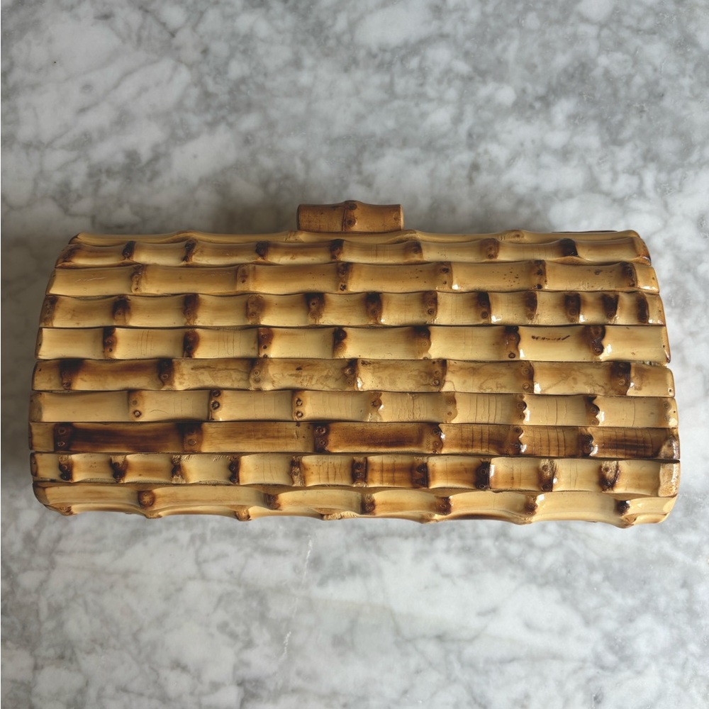 J. McLaughlin Kendra Bamboo Clutch